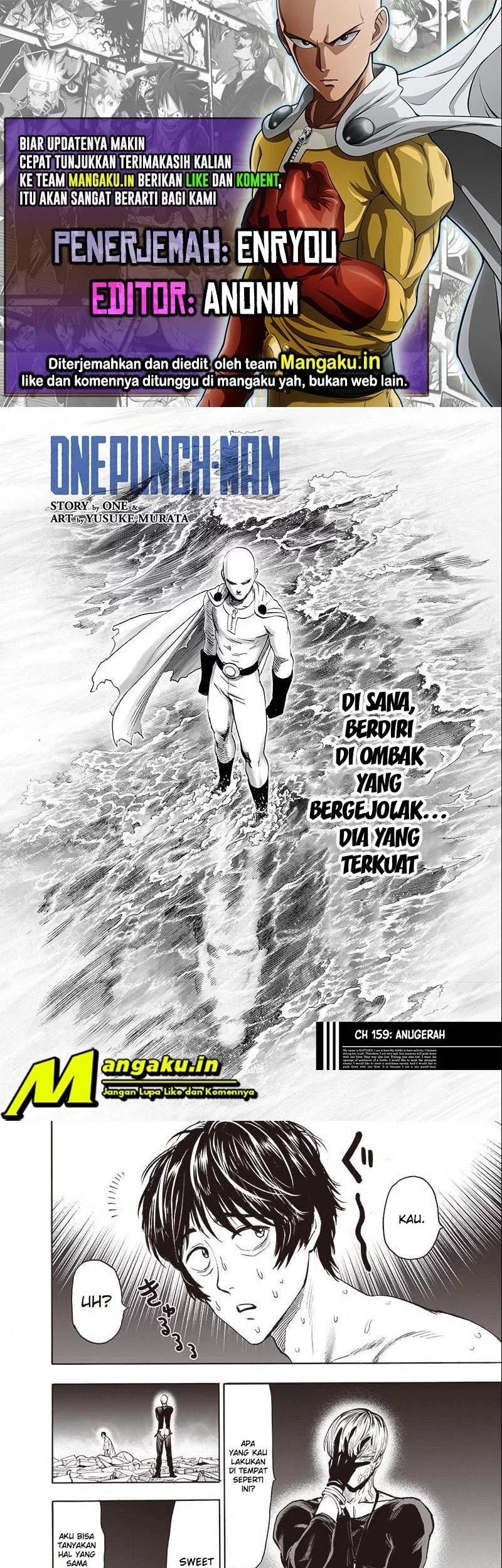 Baca Komik One Punch Man Chapter 207 Gambar 1