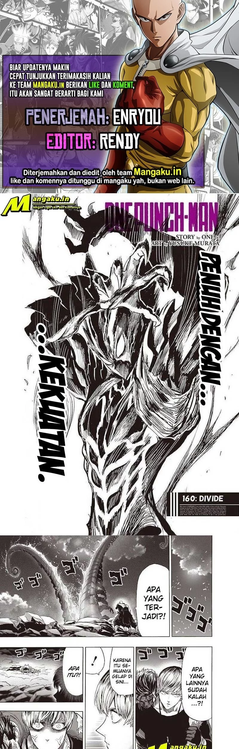 Baca Komik One Punch Man Chapter 208 Gambar 1