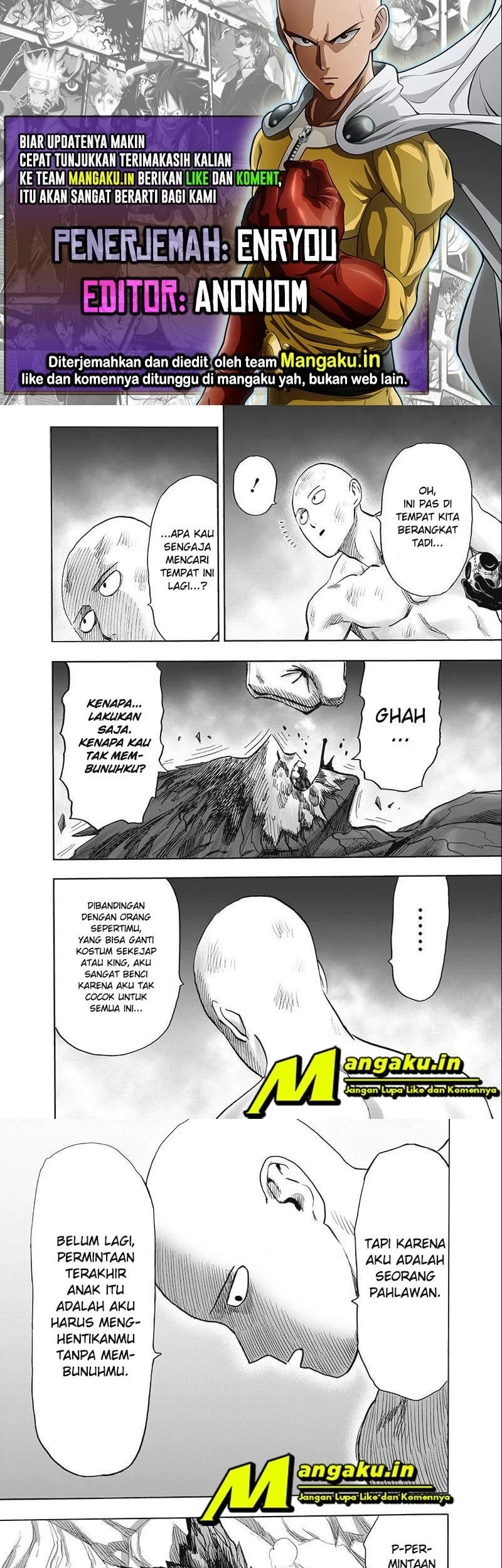Baca Komik One Punch Man Chapter 216.2 Gambar 1