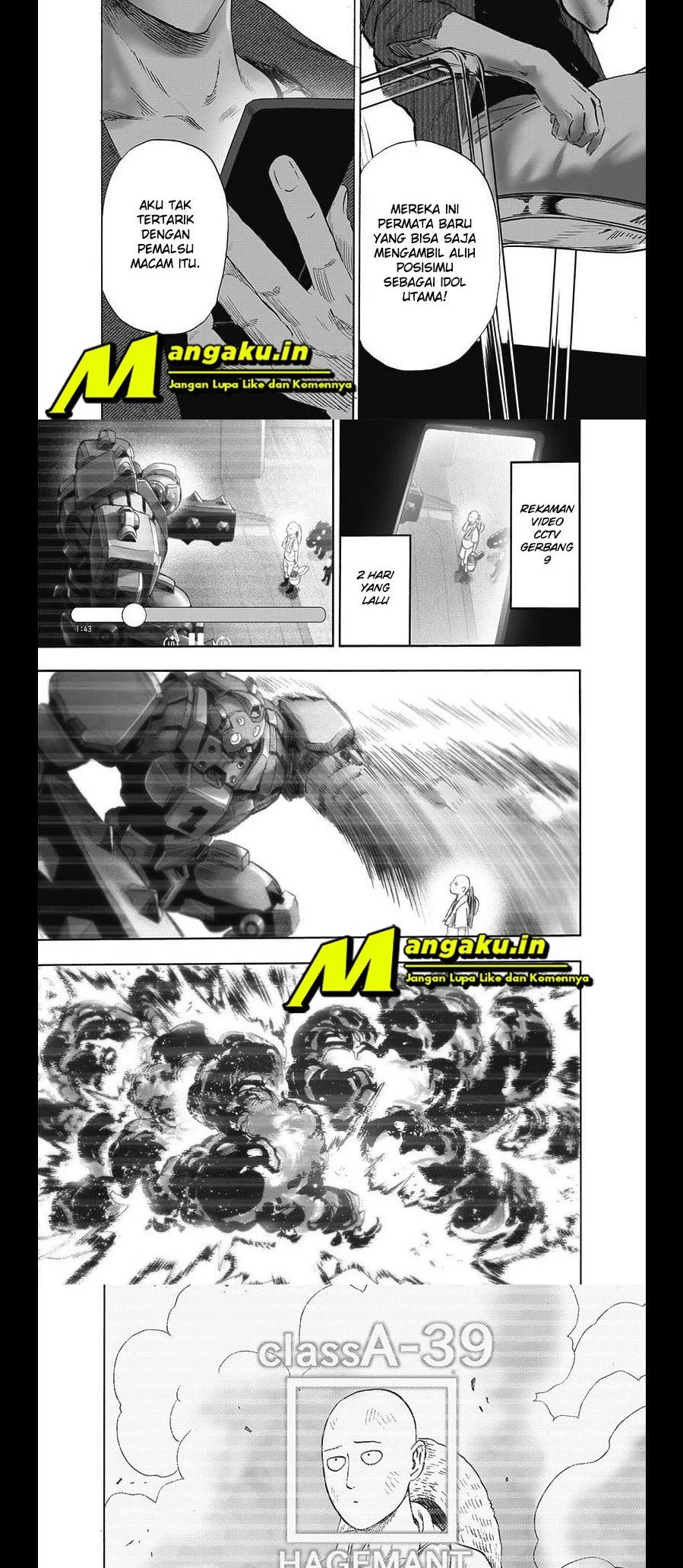 One Punch Man Chapter 222 Gambar 4
