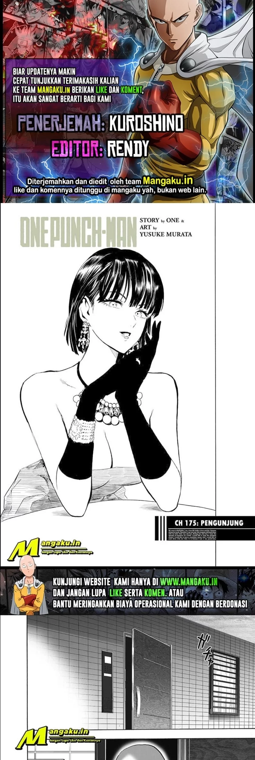 Baca Komik One Punch Man Chapter 223.1 Gambar 1