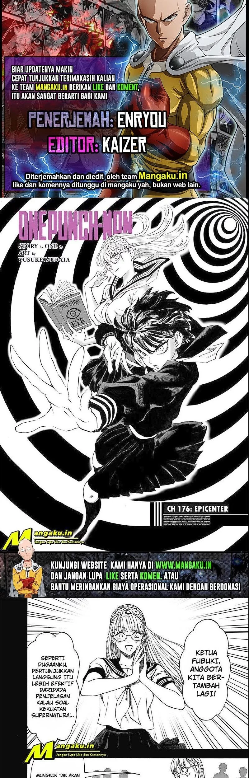 Baca Komik One Punch Man Chapter 224 Gambar 1