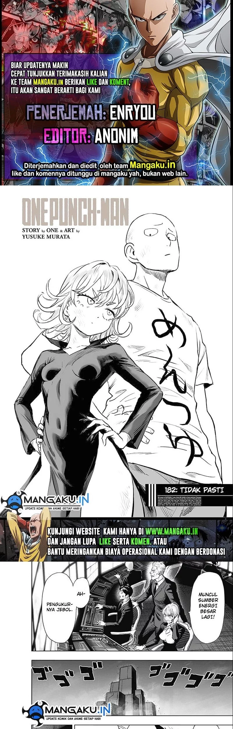 Baca Komik One Punch Man Chapter 230 Gambar 1