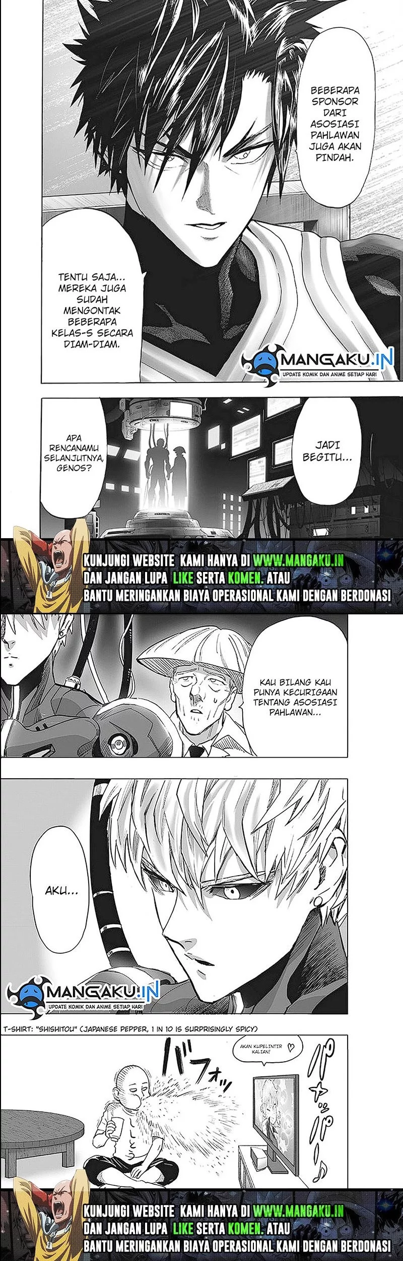 One Punch Man Chapter 232 Gambar 19