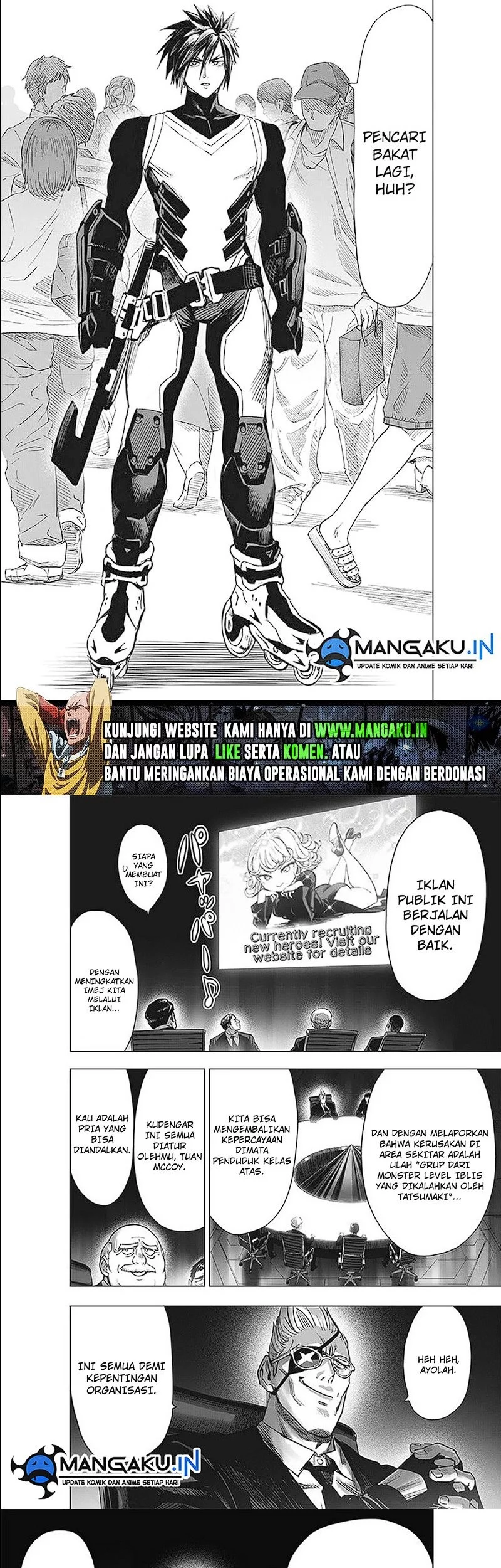 One Punch Man Chapter 232 Gambar 7