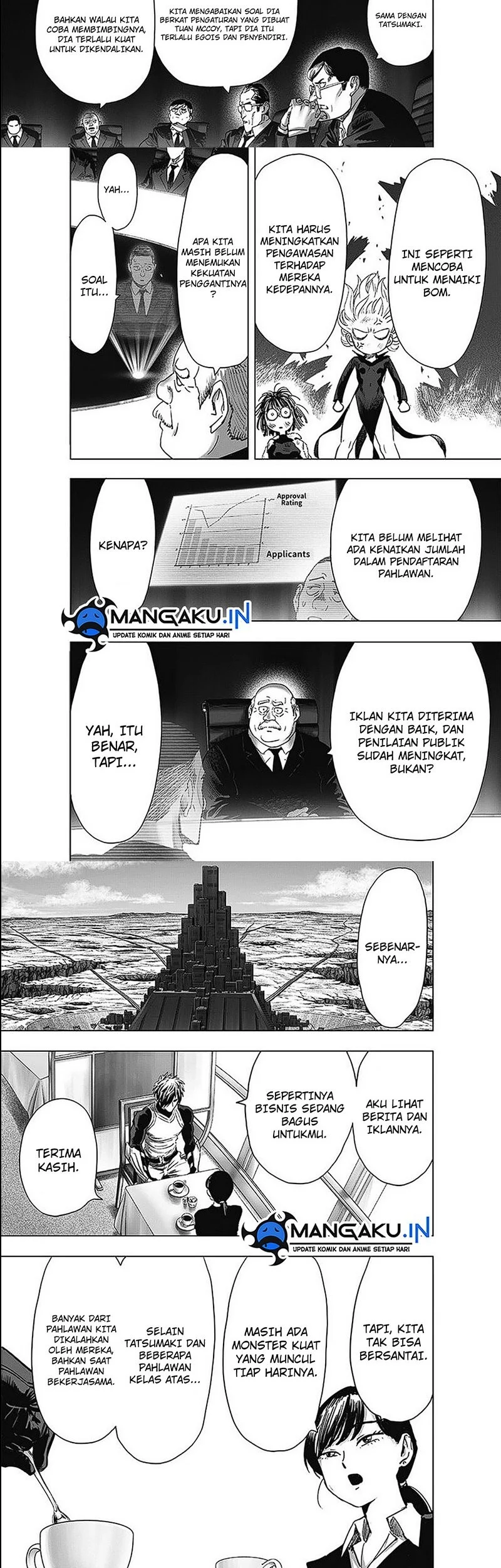 One Punch Man Chapter 232 Gambar 9