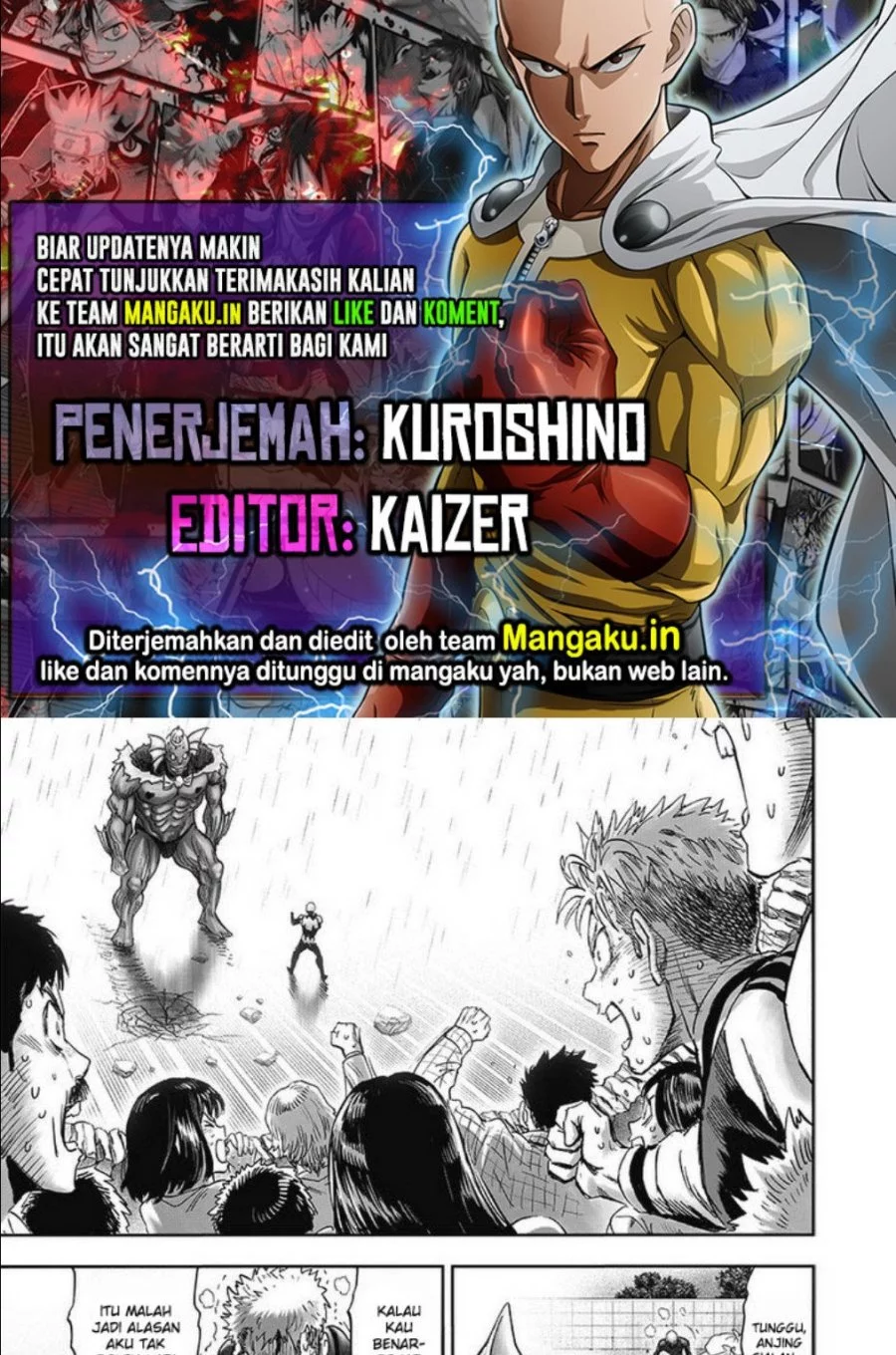 Baca Komik One Punch Man Chapter 235.2 Gambar 1