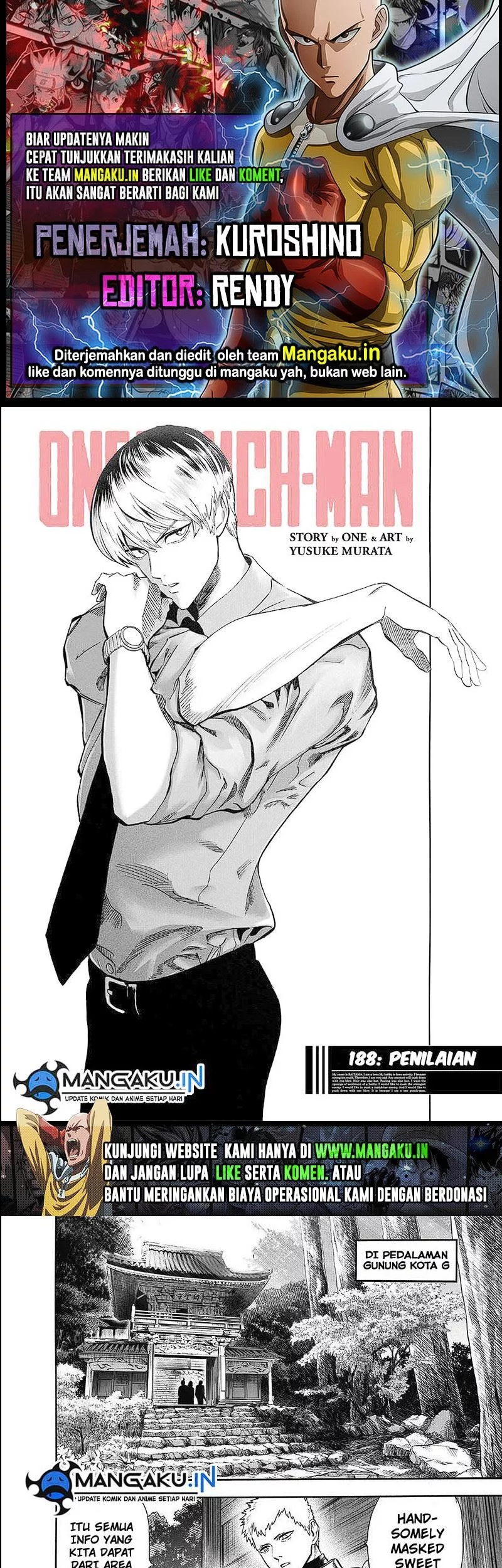 Baca Komik One Punch Man Chapter 236 Gambar 1