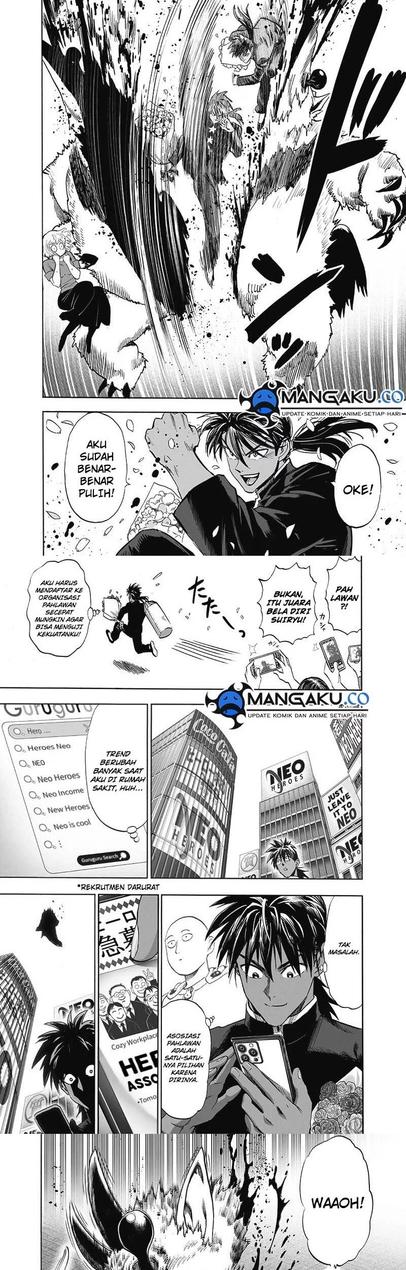 One Punch Man Chapter 252 Gambar 3
