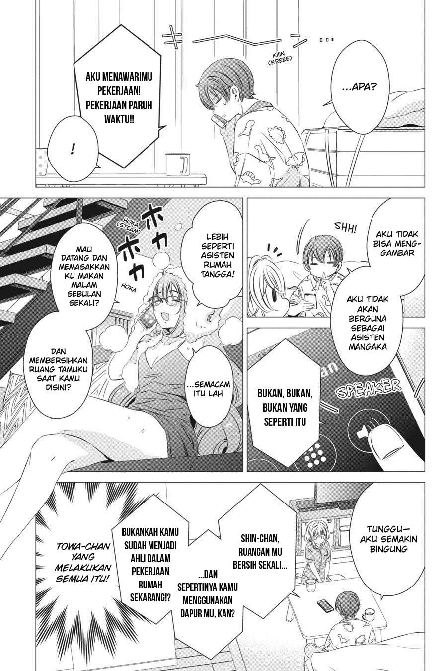 One Room, Hiatari Futsuu, Tenshi-tsuki Chapter 24 Gambar 8