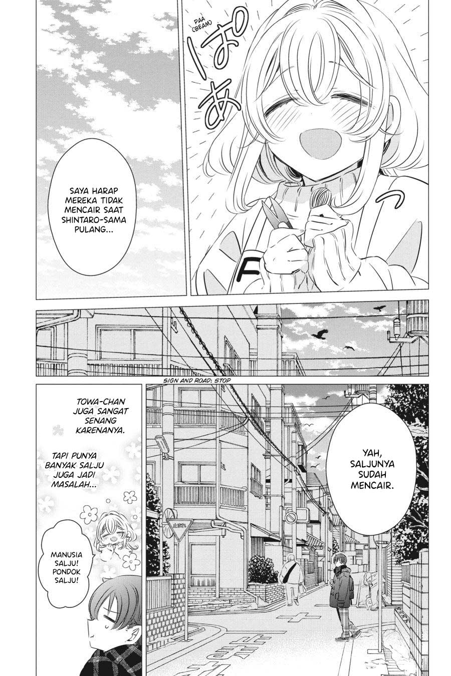 One Room, Hiatari Futsuu, Tenshi-tsuki Chapter 34.5 Gambar 12
