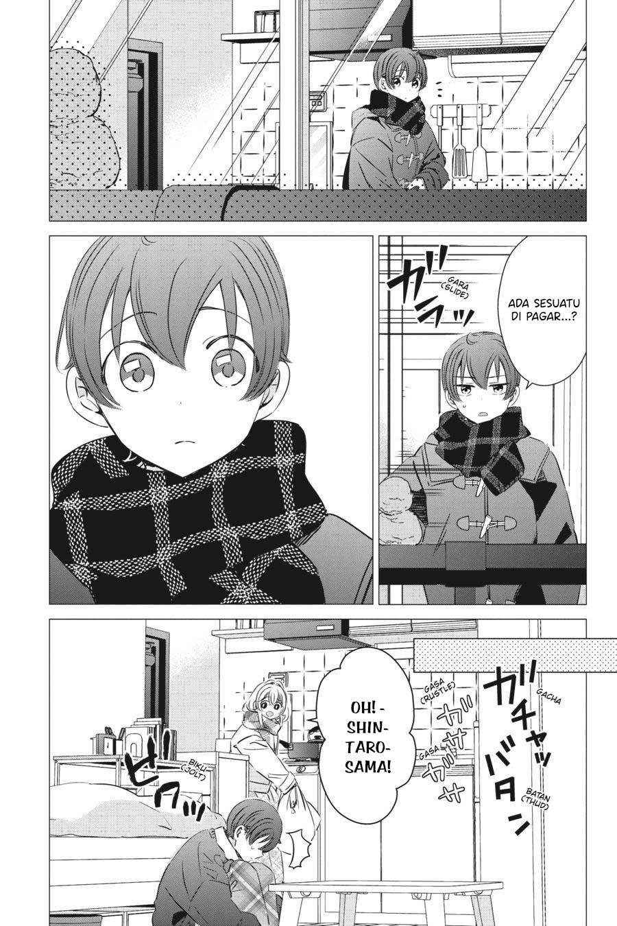 One Room, Hiatari Futsuu, Tenshi-tsuki Chapter 34.5 Gambar 14