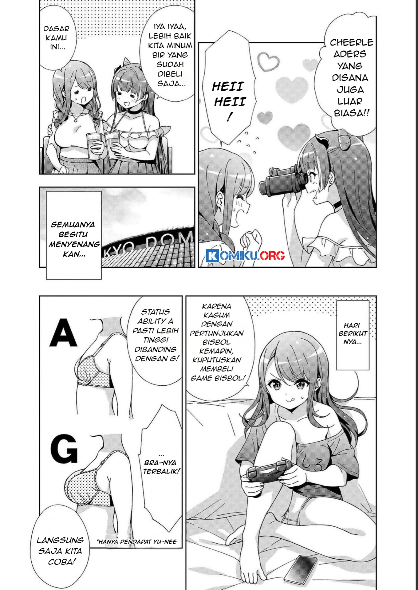 Onee-chan wa Game o Suruto Hito ga Kawaru Onee-chan Chapter 23 Gambar 5