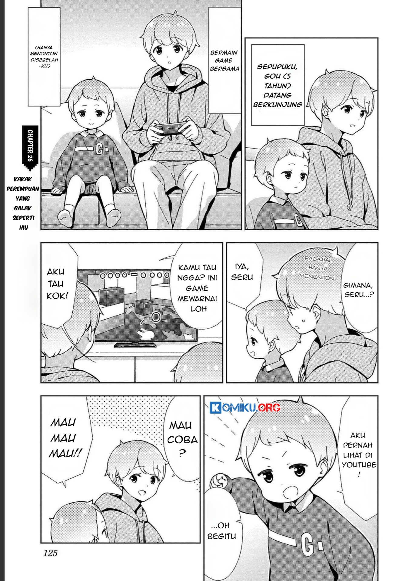 Baca  Onee-chan wa Game o Suruto Hito ga Kawaru Onee-chan Chapter 26 Gambar 2
