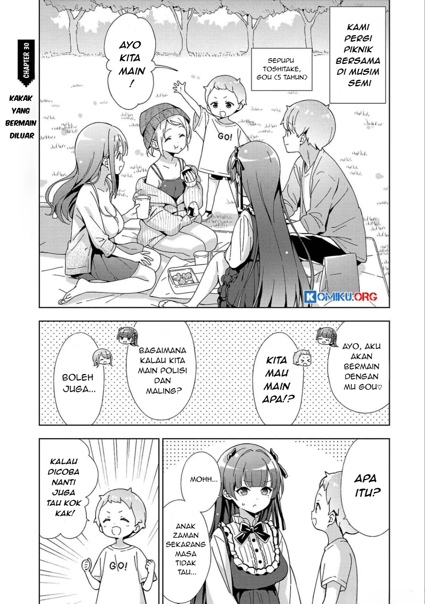 Baca  Onee-chan wa Game o Suruto Hito ga Kawaru Onee-chan Chapter 30 Gambar 2