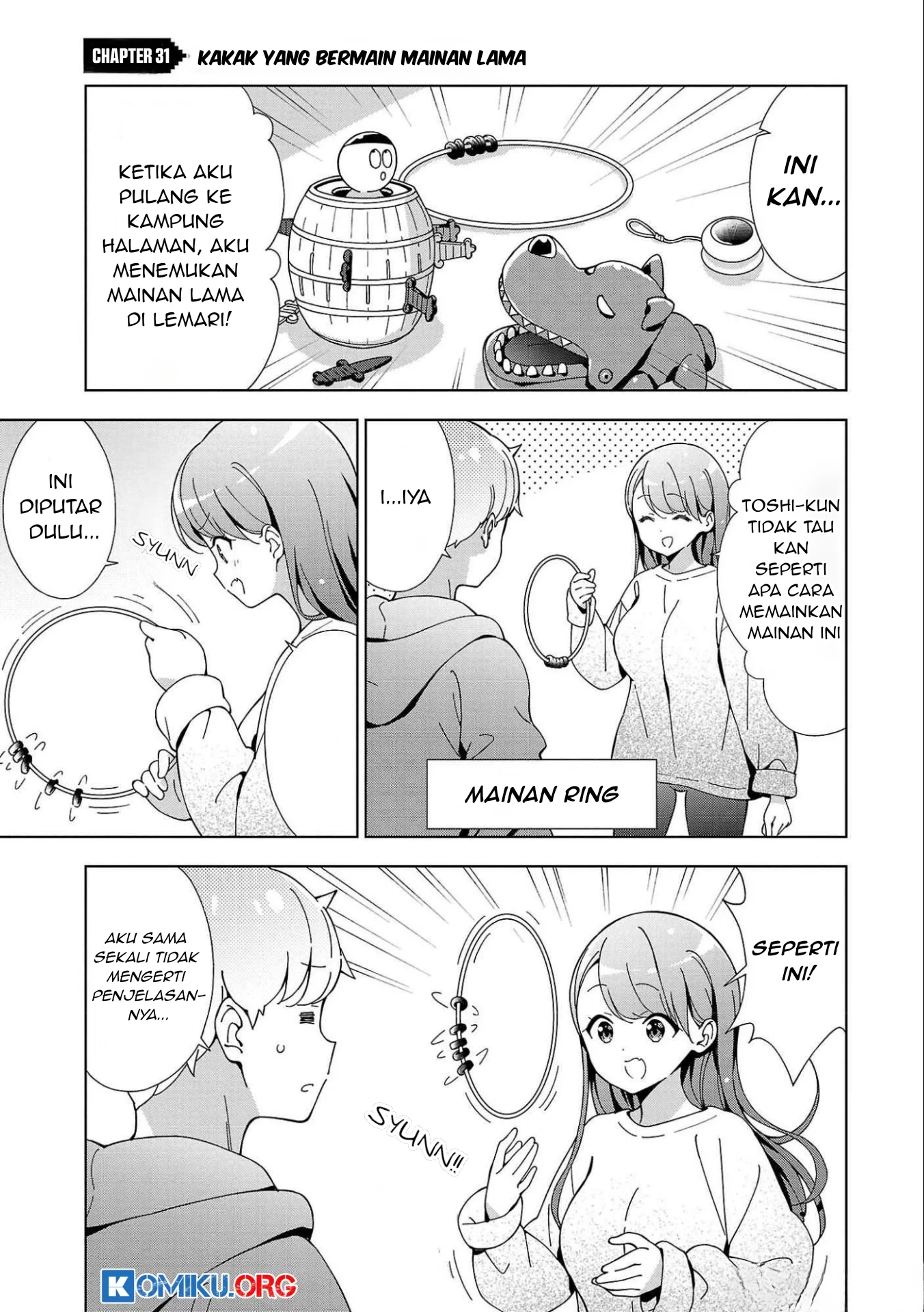 Baca  Onee-chan wa Game o Suruto Hito ga Kawaru Onee-chan Chapter 31 Gambar 2