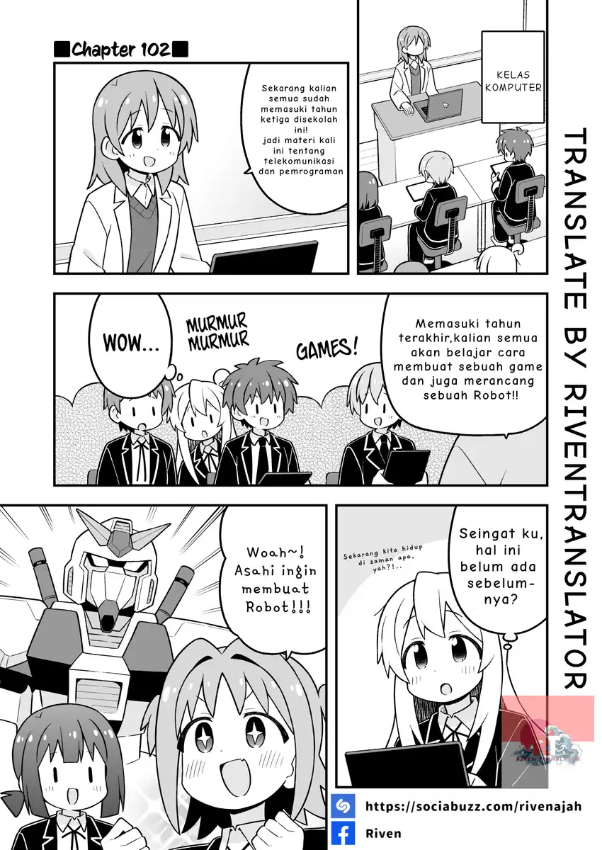 Baca Komik Onii-chan wa Oshimai Chapter 102 Gambar 1