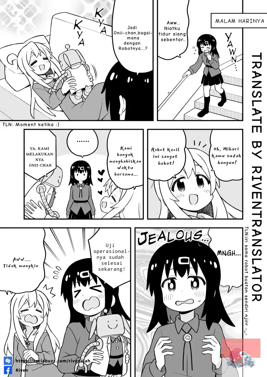 Onii-chan wa Oshimai Chapter 102 Gambar 11