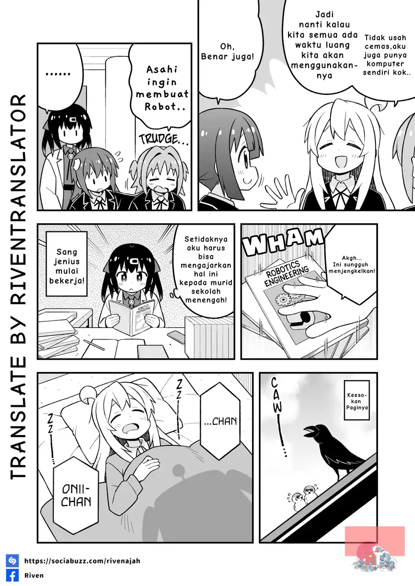 Onii-chan wa Oshimai Chapter 102 Gambar 6