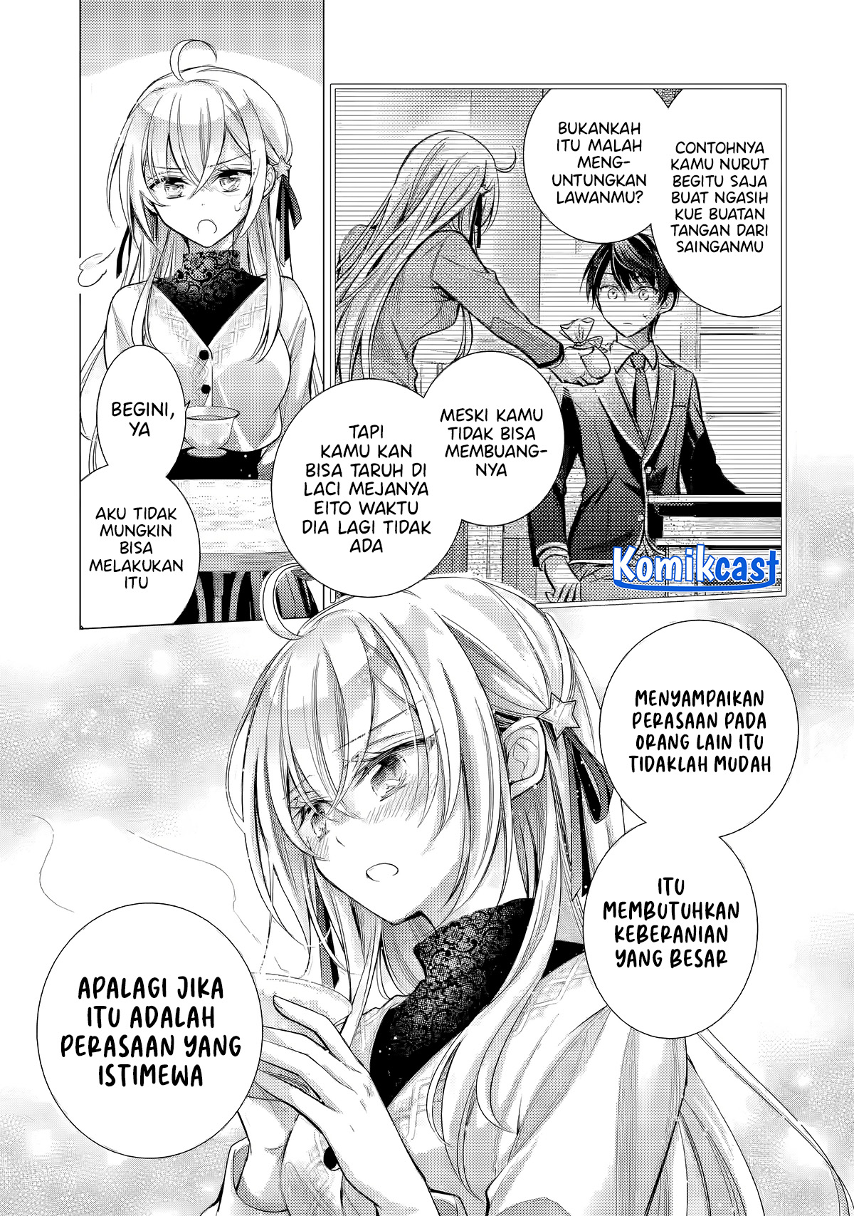 Ore ga Kokuhaku Saretekara, Ojo no yosu ga Okashii Chapter 4.1 Gambar 7