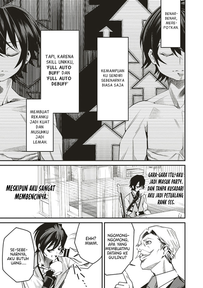 Ore no “Full Auto Buff” de Nakamatachi ga Sekai Saikyou – Soko ni Iru Dake Mujikaku Musou Chapter 1.2 Gambar 20