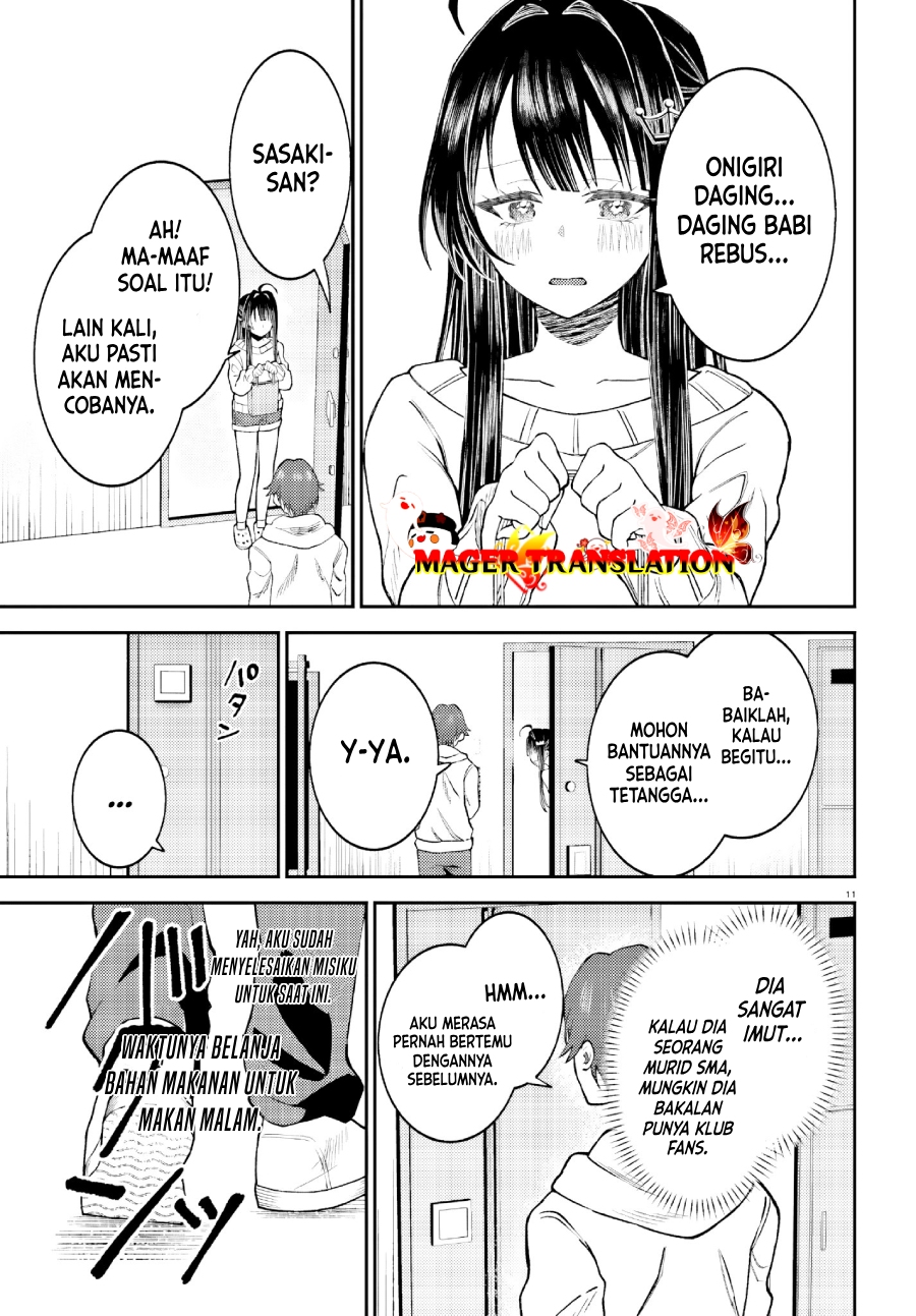 Ore no Haitoku Meshi o Onedari Sezu ni Irarenai, Otonari no Top Idol-sama Chapter 1 Gambar 10