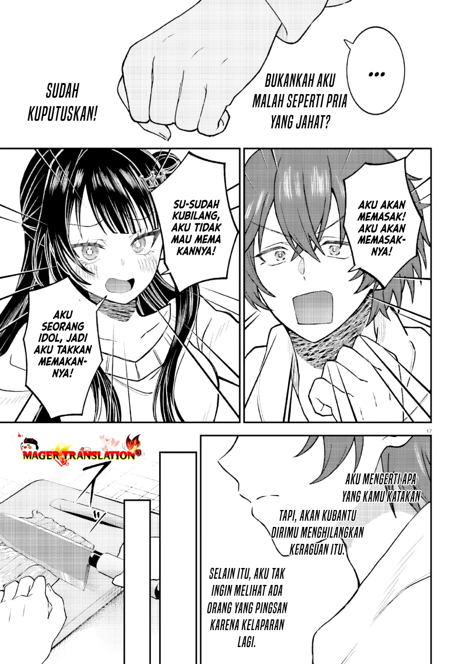 Ore no Haitoku Meshi o Onedari Sezu ni Irarenai, Otonari no Top Idol-sama Chapter 1 Gambar 16