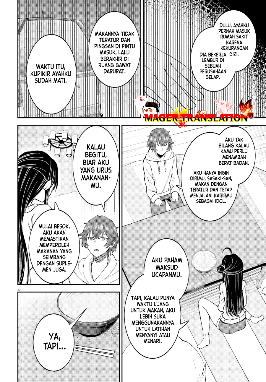 Ore no Haitoku Meshi o Onedari Sezu ni Irarenai, Otonari no Top Idol-sama Chapter 1 Gambar 29