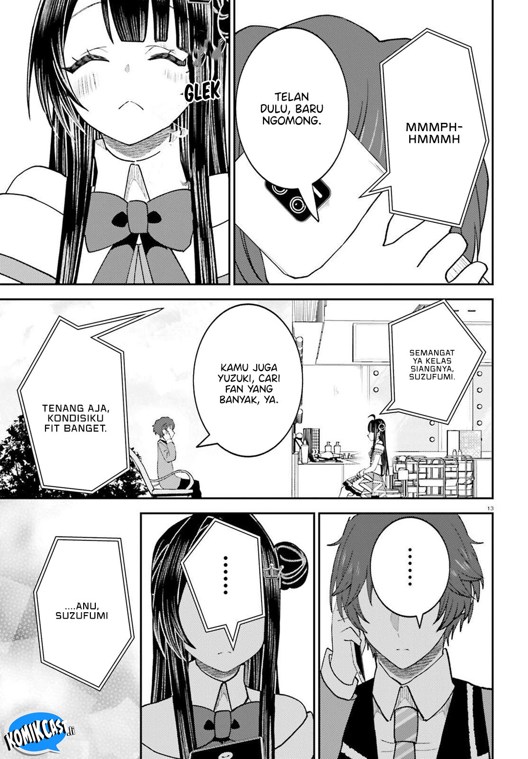 Ore no Haitoku Meshi o Onedari Sezu ni Irarenai, Otonari no Top Idol-sama Chapter 10 Gambar 14