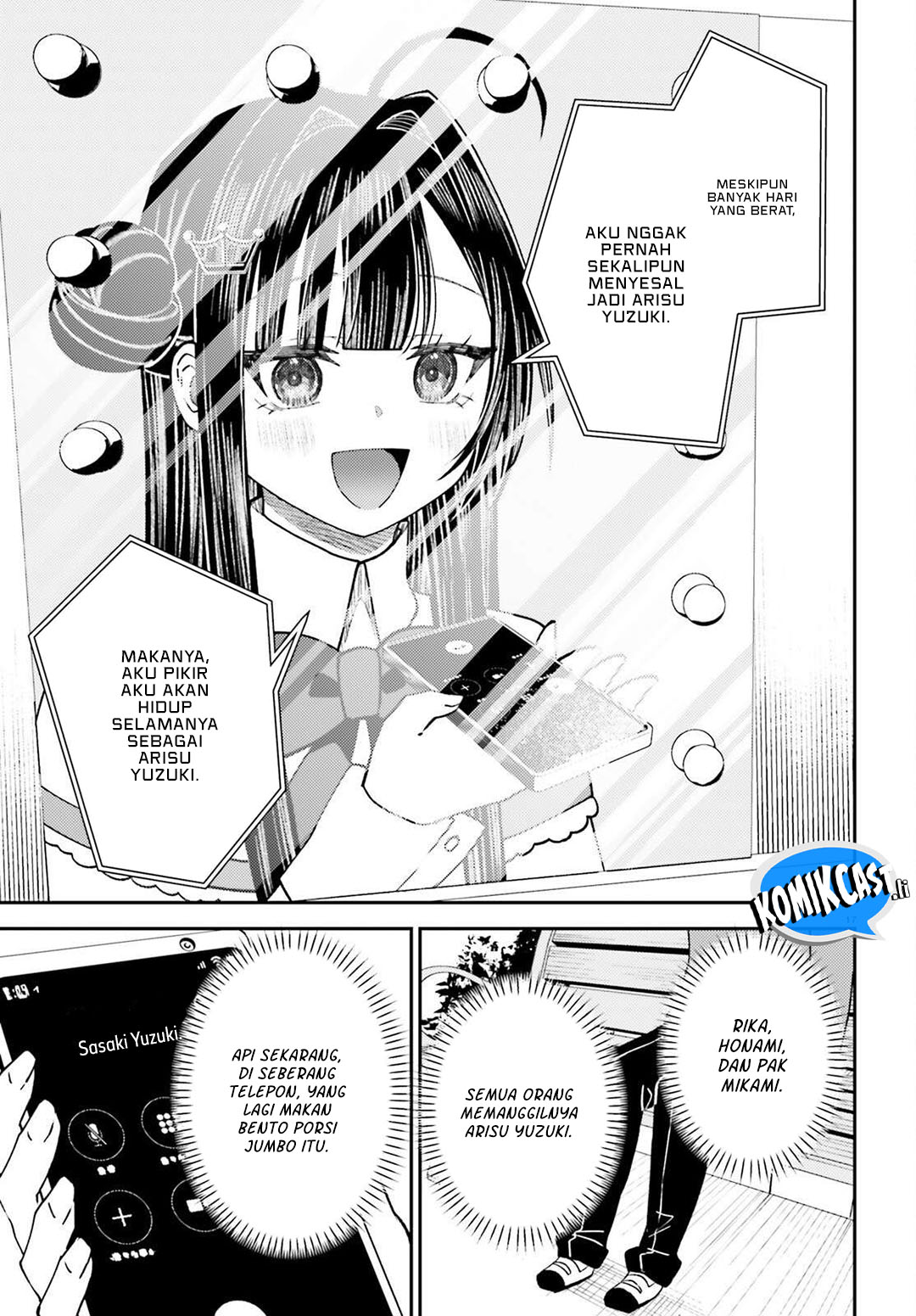 Ore no Haitoku Meshi o Onedari Sezu ni Irarenai, Otonari no Top Idol-sama Chapter 10 Gambar 17