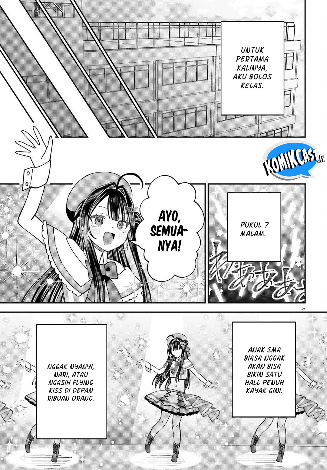 Ore no Haitoku Meshi o Onedari Sezu ni Irarenai, Otonari no Top Idol-sama Chapter 10 Gambar 21