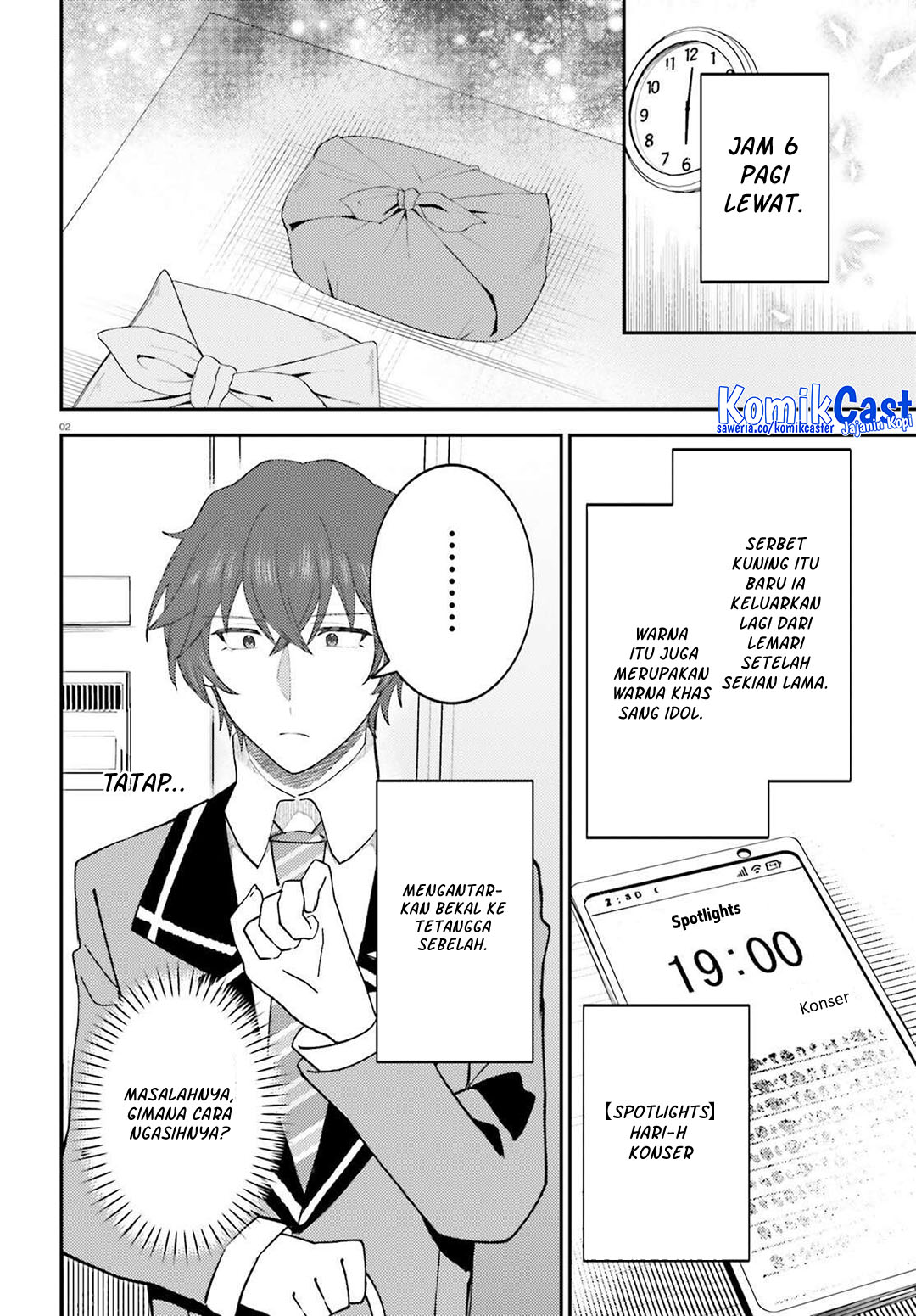 Ore no Haitoku Meshi o Onedari Sezu ni Irarenai, Otonari no Top Idol-sama Chapter 10 Gambar 3