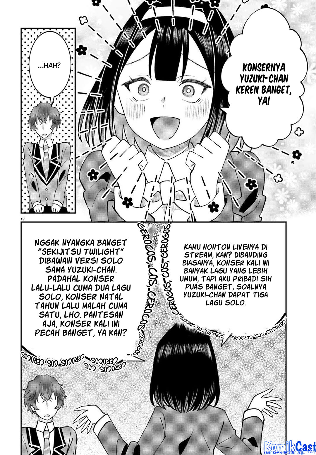 Ore no Haitoku Meshi o Onedari Sezu ni Irarenai, Otonari no Top Idol-sama Chapter 11 Gambar 13