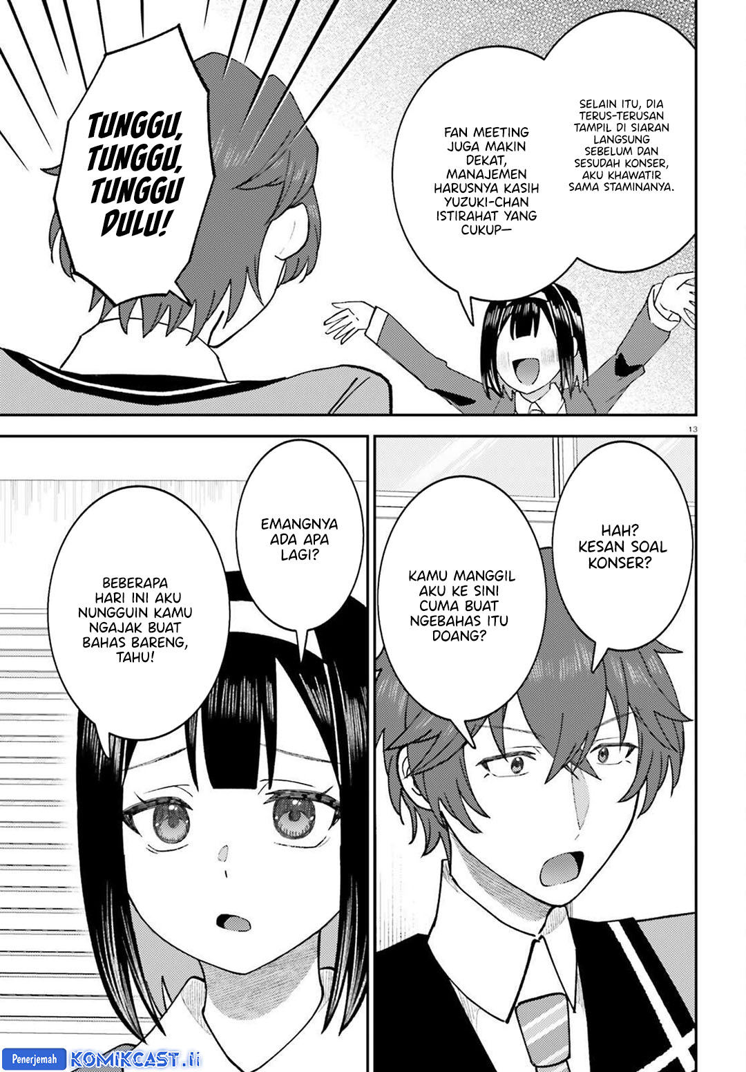 Ore no Haitoku Meshi o Onedari Sezu ni Irarenai, Otonari no Top Idol-sama Chapter 11 Gambar 14