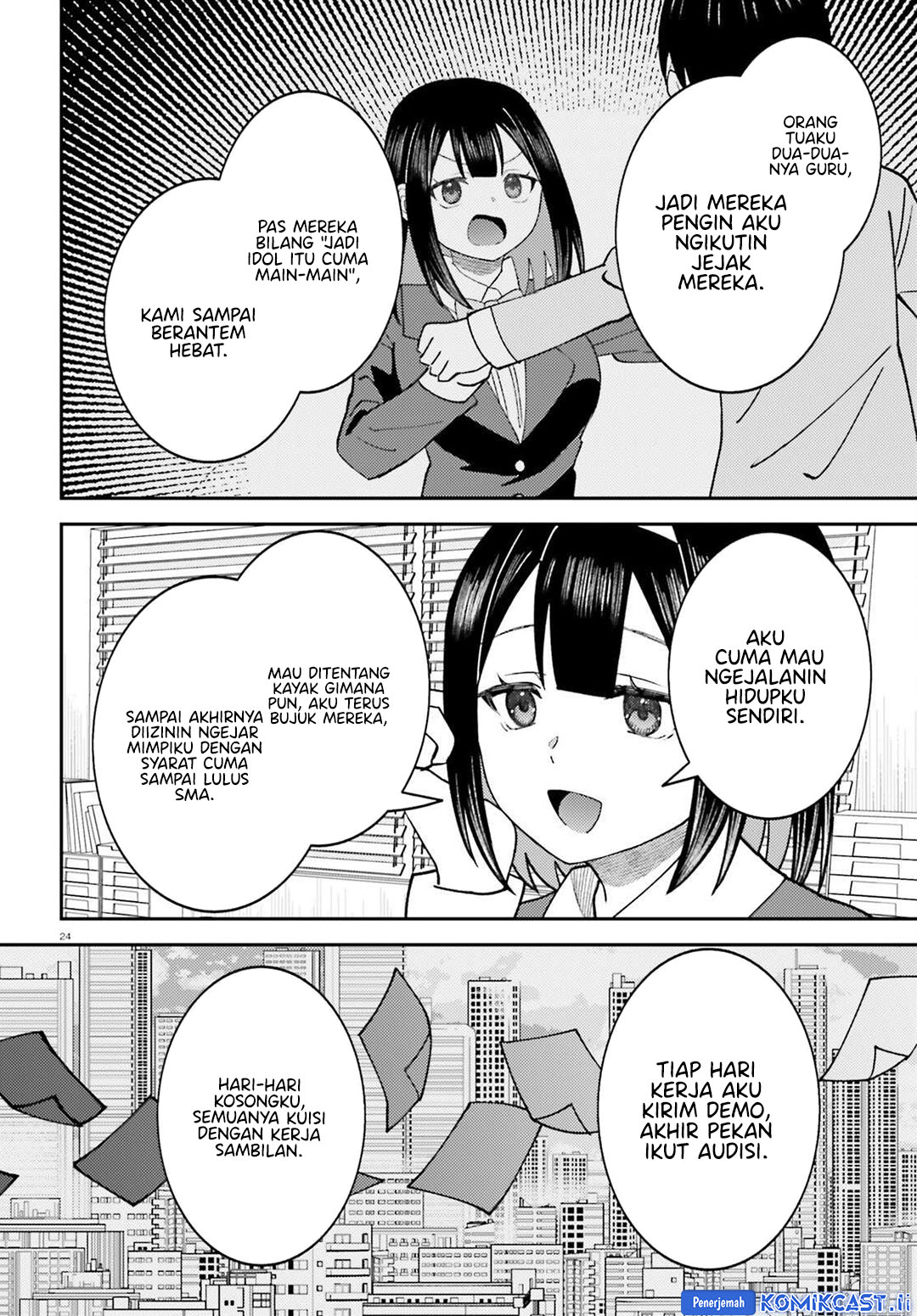 Ore no Haitoku Meshi o Onedari Sezu ni Irarenai, Otonari no Top Idol-sama Chapter 11 Gambar 25