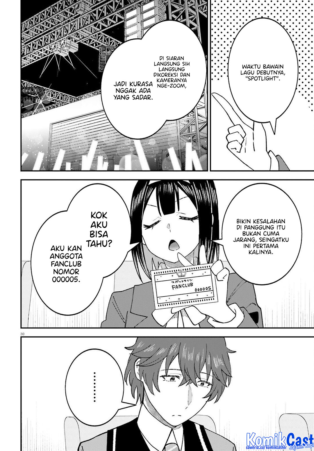 Ore no Haitoku Meshi o Onedari Sezu ni Irarenai, Otonari no Top Idol-sama Chapter 11 Gambar 31