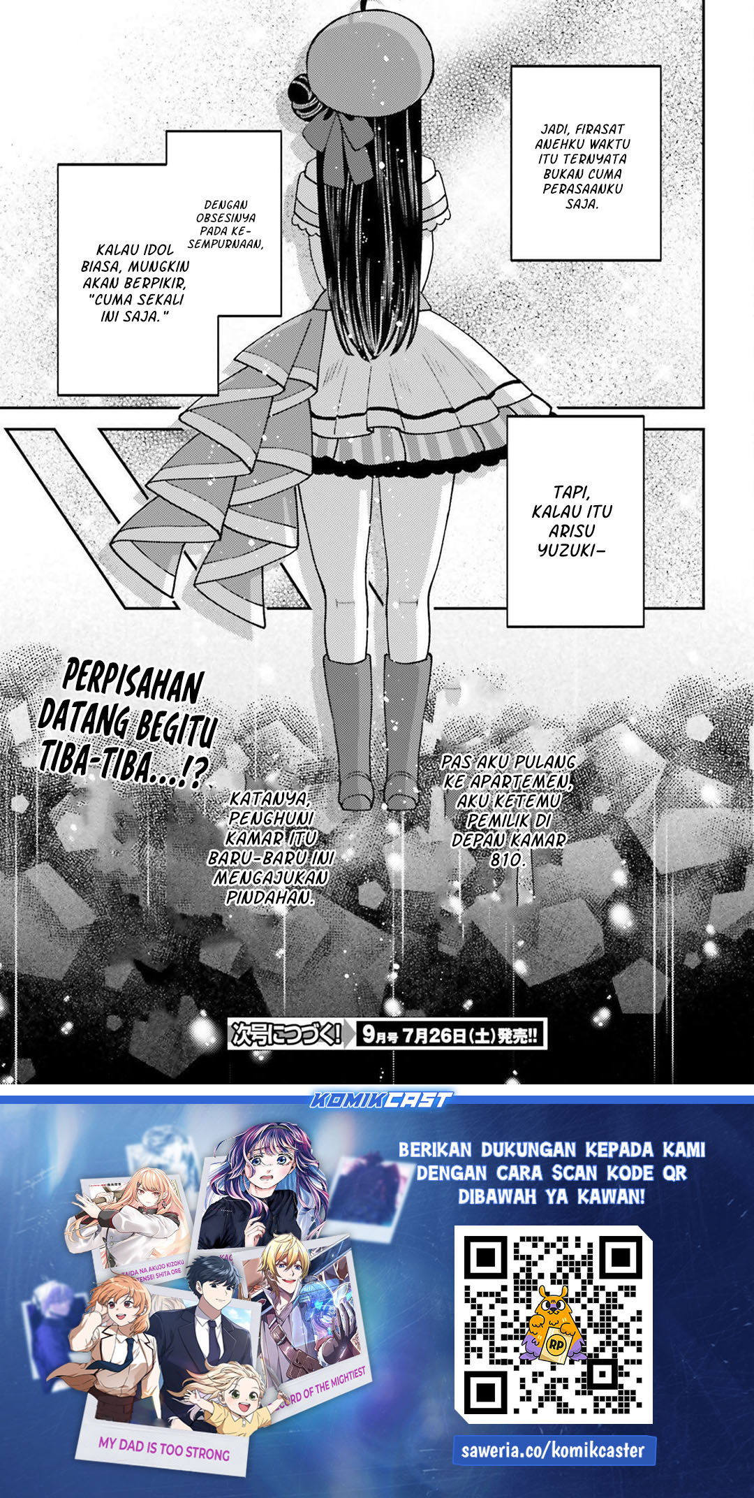 Ore no Haitoku Meshi o Onedari Sezu ni Irarenai, Otonari no Top Idol-sama Chapter 11 Gambar 32