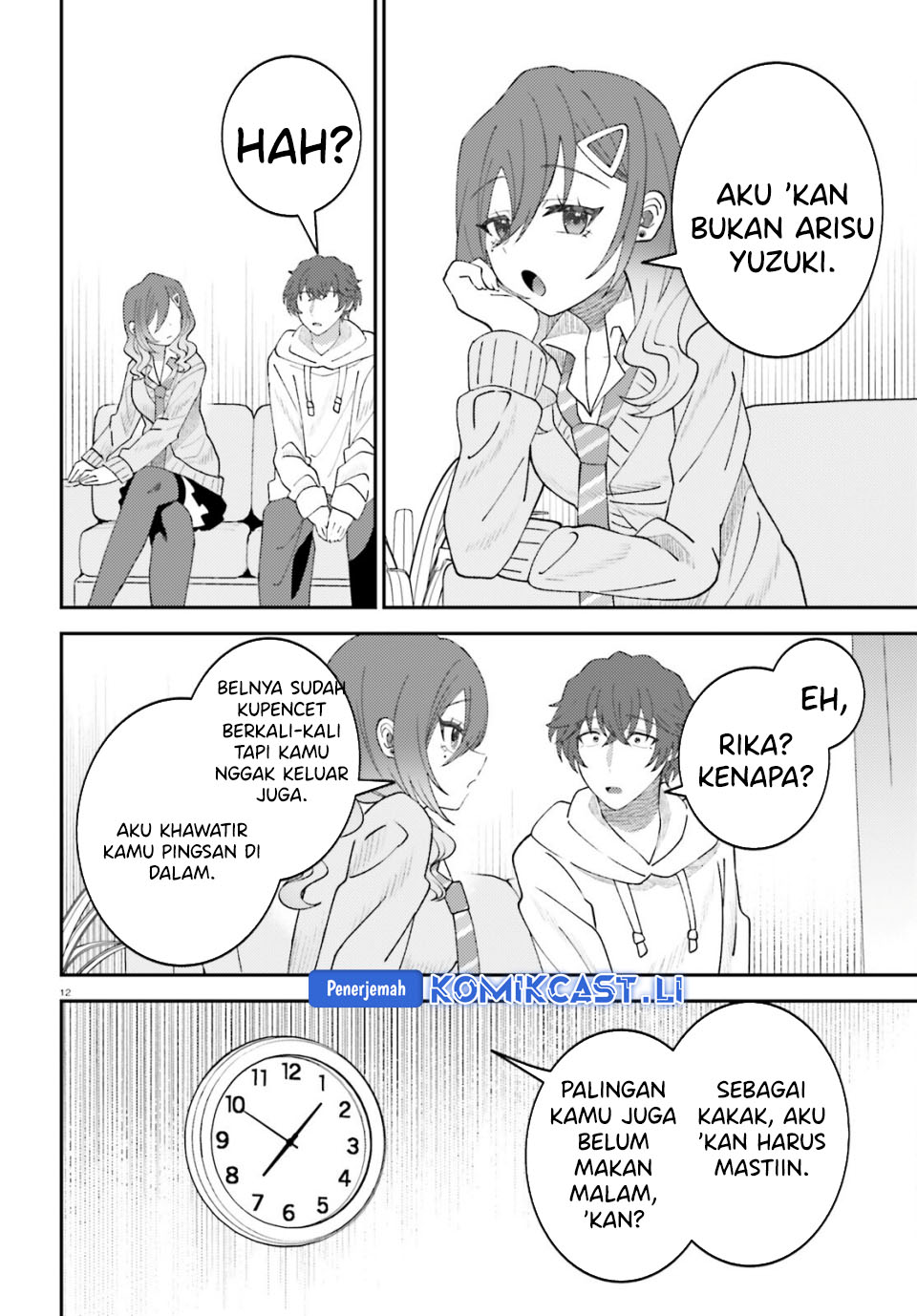 Ore no Haitoku Meshi o Onedari Sezu ni Irarenai, Otonari no Top Idol-sama Chapter 12 Gambar 12