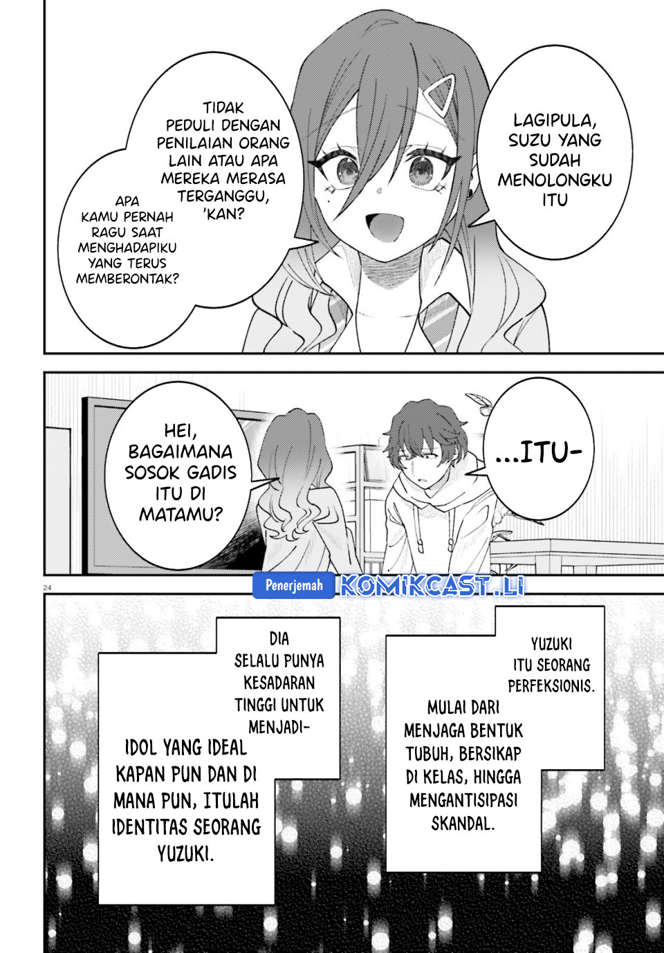 Ore no Haitoku Meshi o Onedari Sezu ni Irarenai, Otonari no Top Idol-sama Chapter 12 Gambar 24