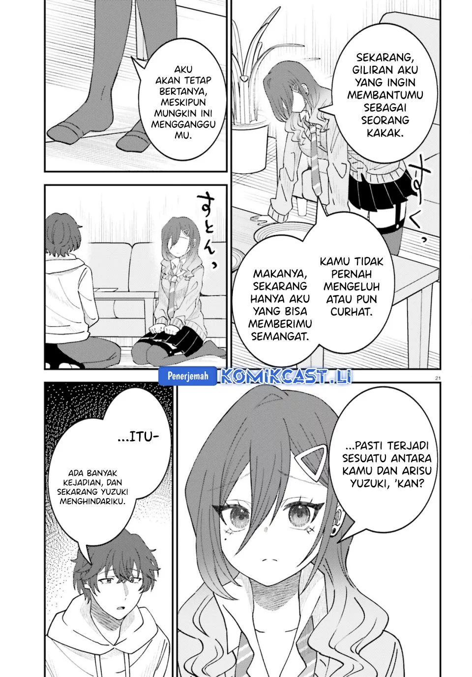 Ore no Haitoku Meshi o Onedari Sezu ni Irarenai, Otonari no Top Idol-sama Chapter 13 Gambar 21
