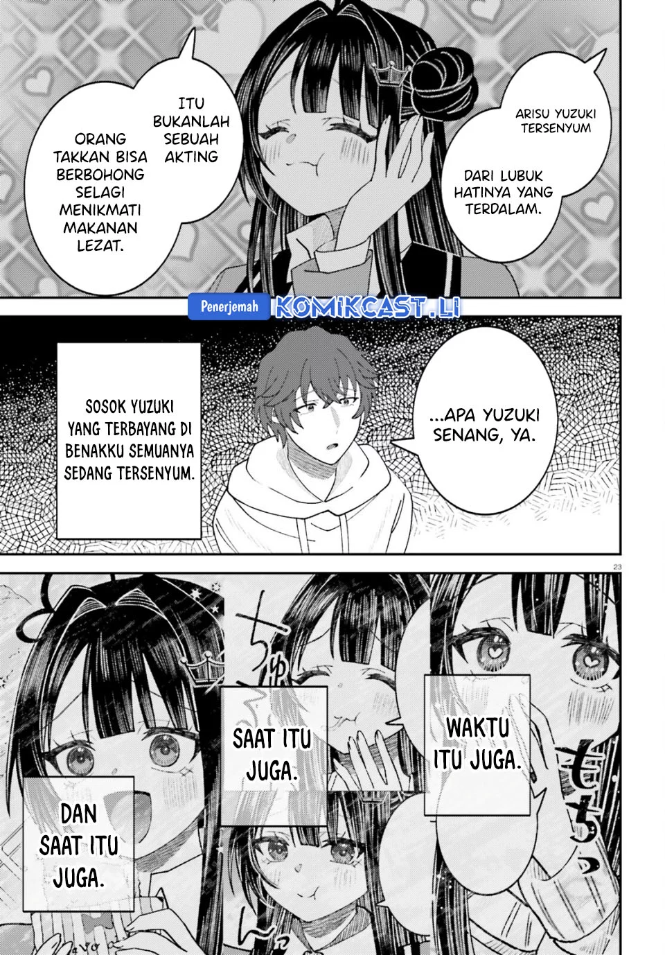 Ore no Haitoku Meshi o Onedari Sezu ni Irarenai, Otonari no Top Idol-sama Chapter 13 Gambar 23