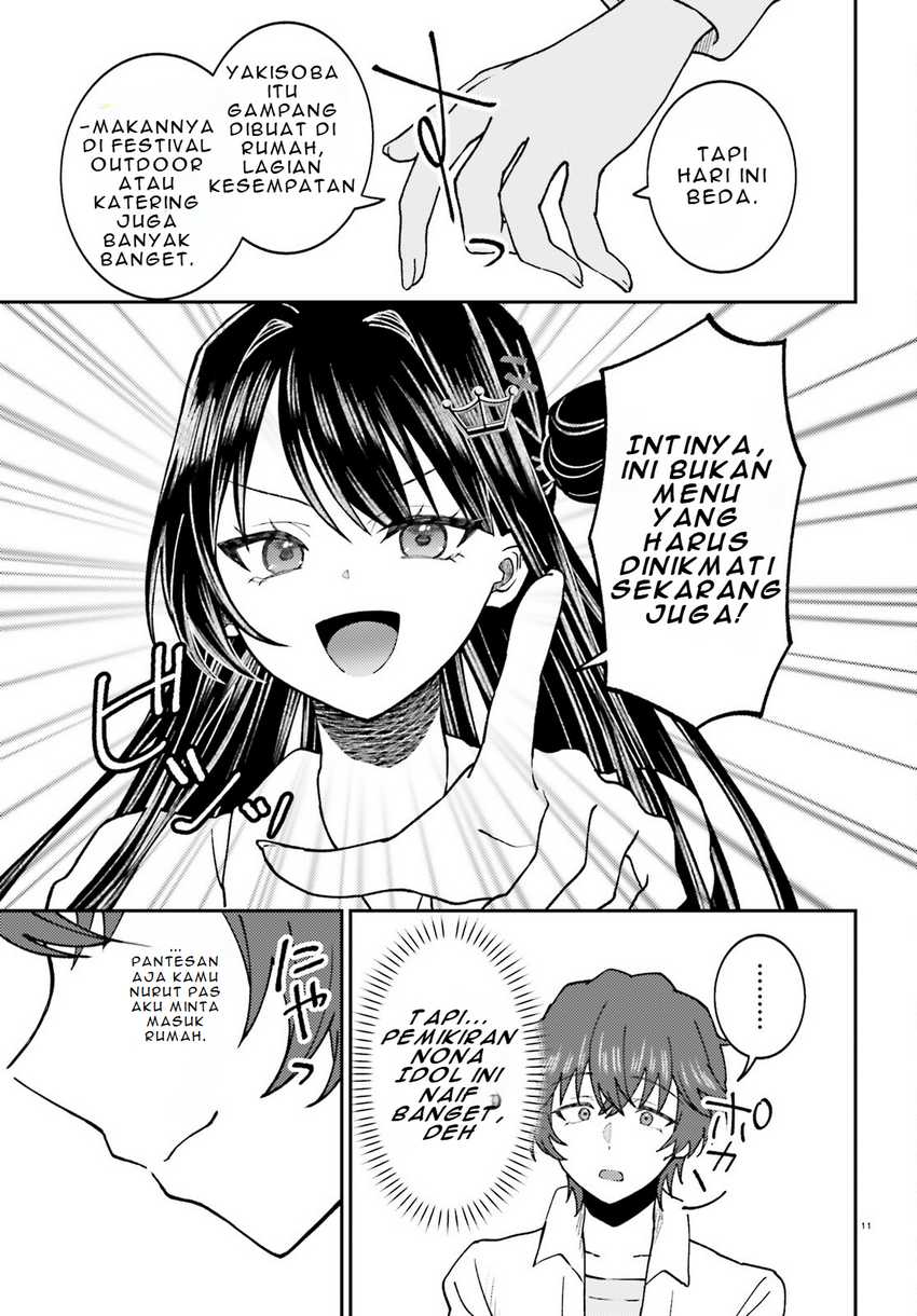 Ore no Haitoku Meshi o Onedari Sezu ni Irarenai, Otonari no Top Idol-sama Chapter 3 Gambar 12