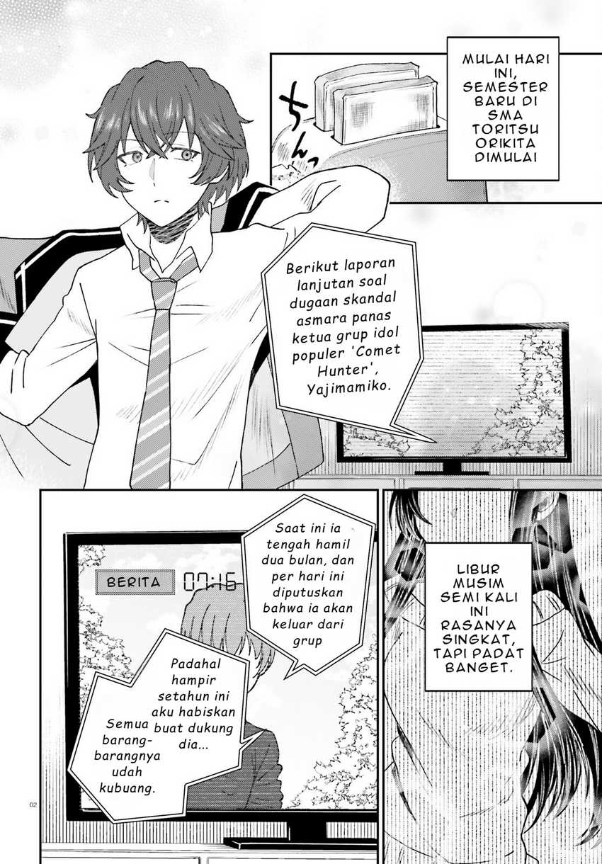 Ore no Haitoku Meshi o Onedari Sezu ni Irarenai, Otonari no Top Idol-sama Chapter 4 Gambar 3