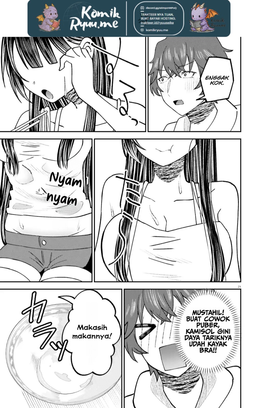 Ore no Haitoku Meshi o Onedari Sezu ni Irarenai, Otonari no Top Idol-sama Chapter 8 Gambar 23