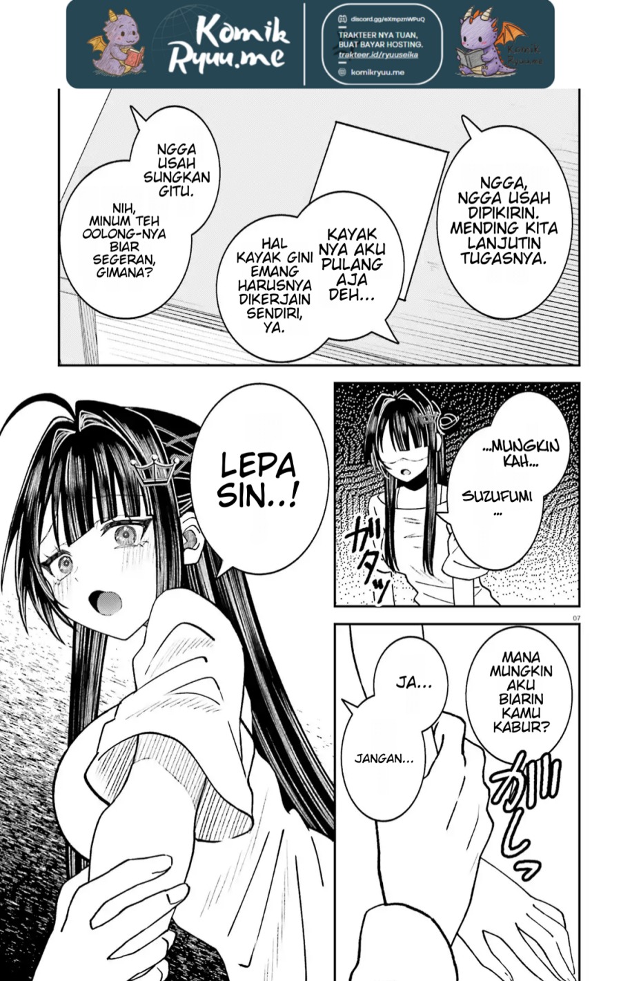 Ore no Haitoku Meshi o Onedari Sezu ni Irarenai, Otonari no Top Idol-sama Chapter 8 Gambar 9