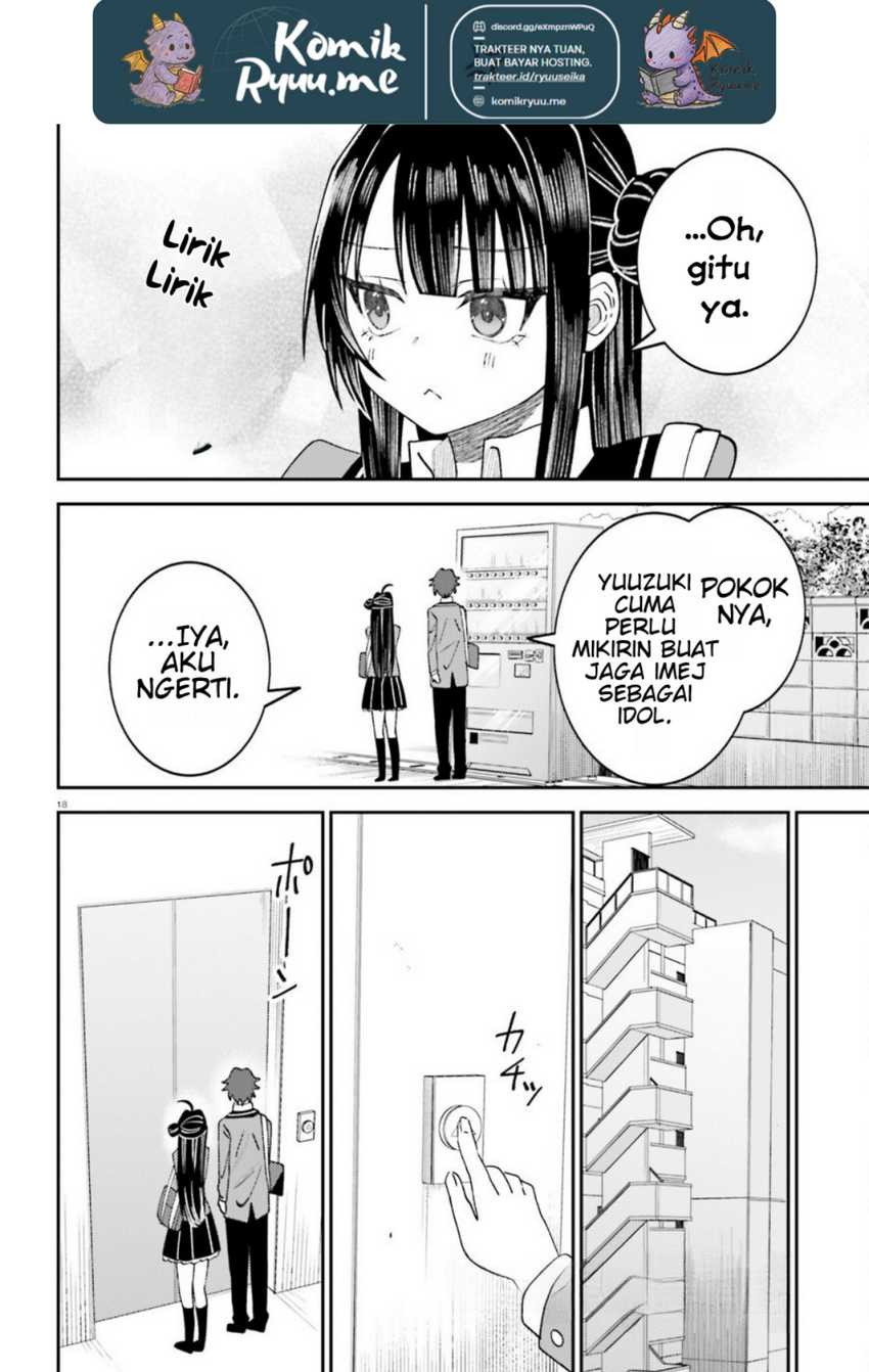 Ore no Haitoku Meshi o Onedari Sezu ni Irarenai, Otonari no Top Idol-sama Chapter 9 Gambar 20