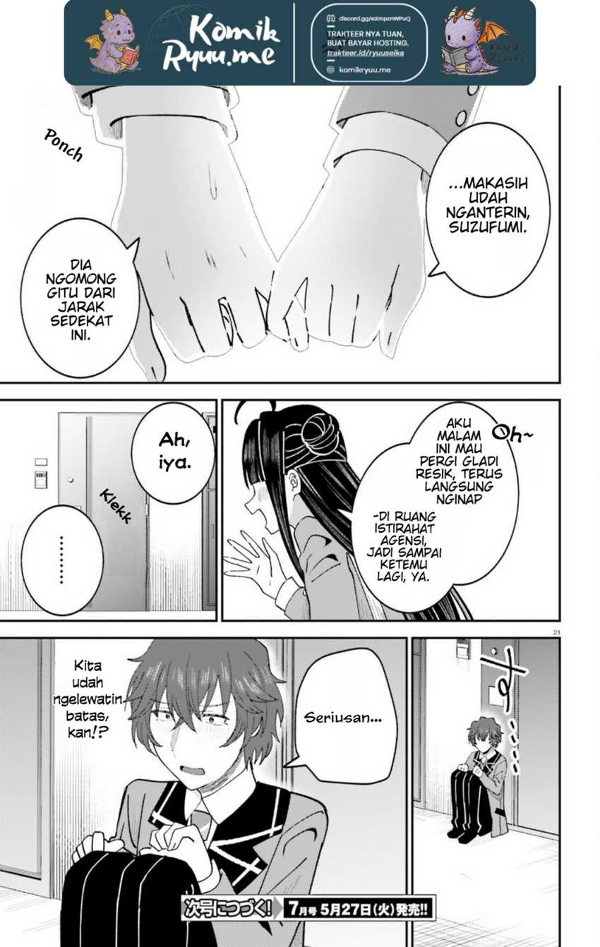 Ore no Haitoku Meshi o Onedari Sezu ni Irarenai, Otonari no Top Idol-sama Chapter 9 Gambar 23