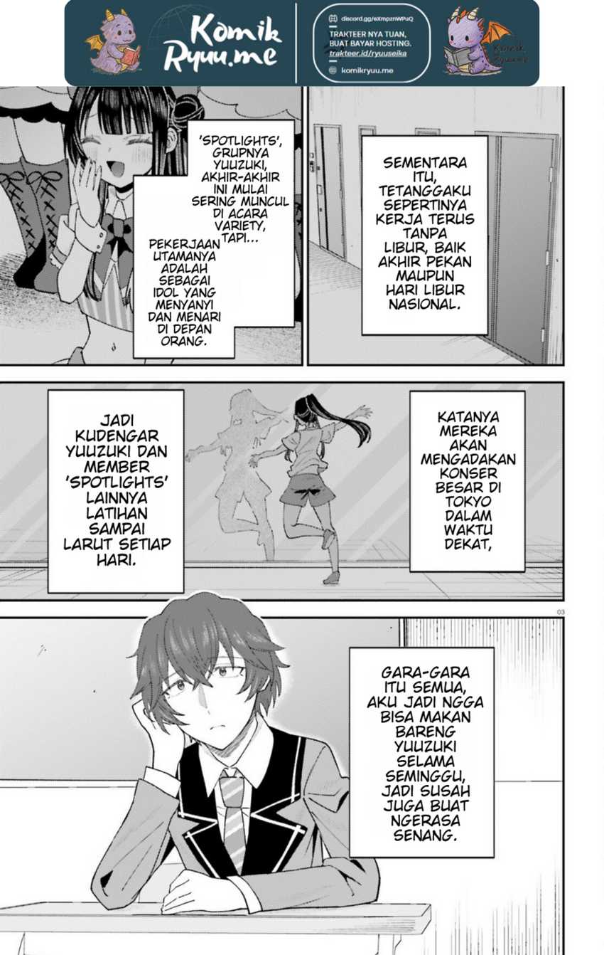 Ore no Haitoku Meshi o Onedari Sezu ni Irarenai, Otonari no Top Idol-sama Chapter 9 Gambar 5