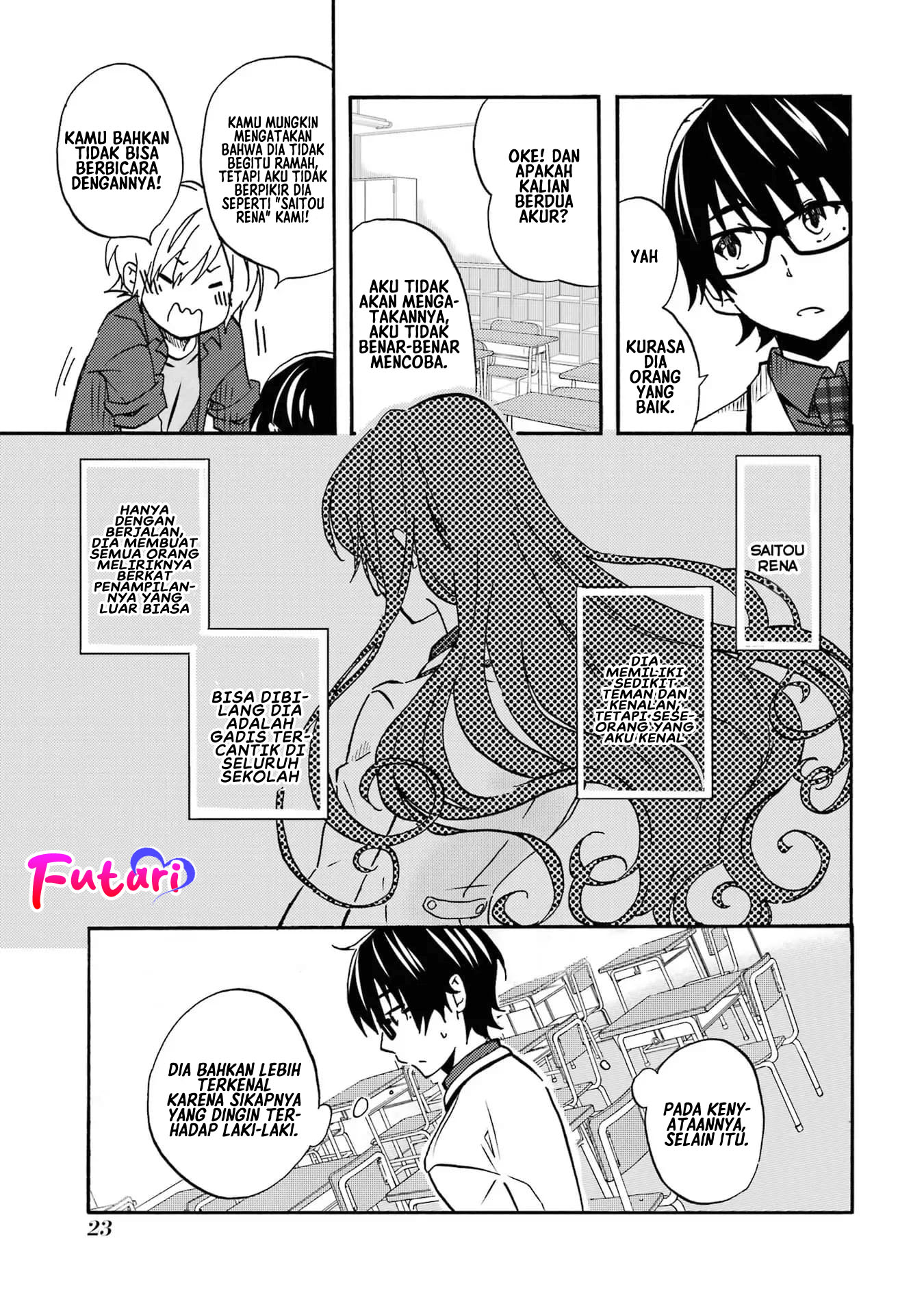 Ore wa Shiranai Uchi ni Gakkou Ichi no Bishoujo wo Kudoite Itarashii Chapter 1.1 Gambar 25