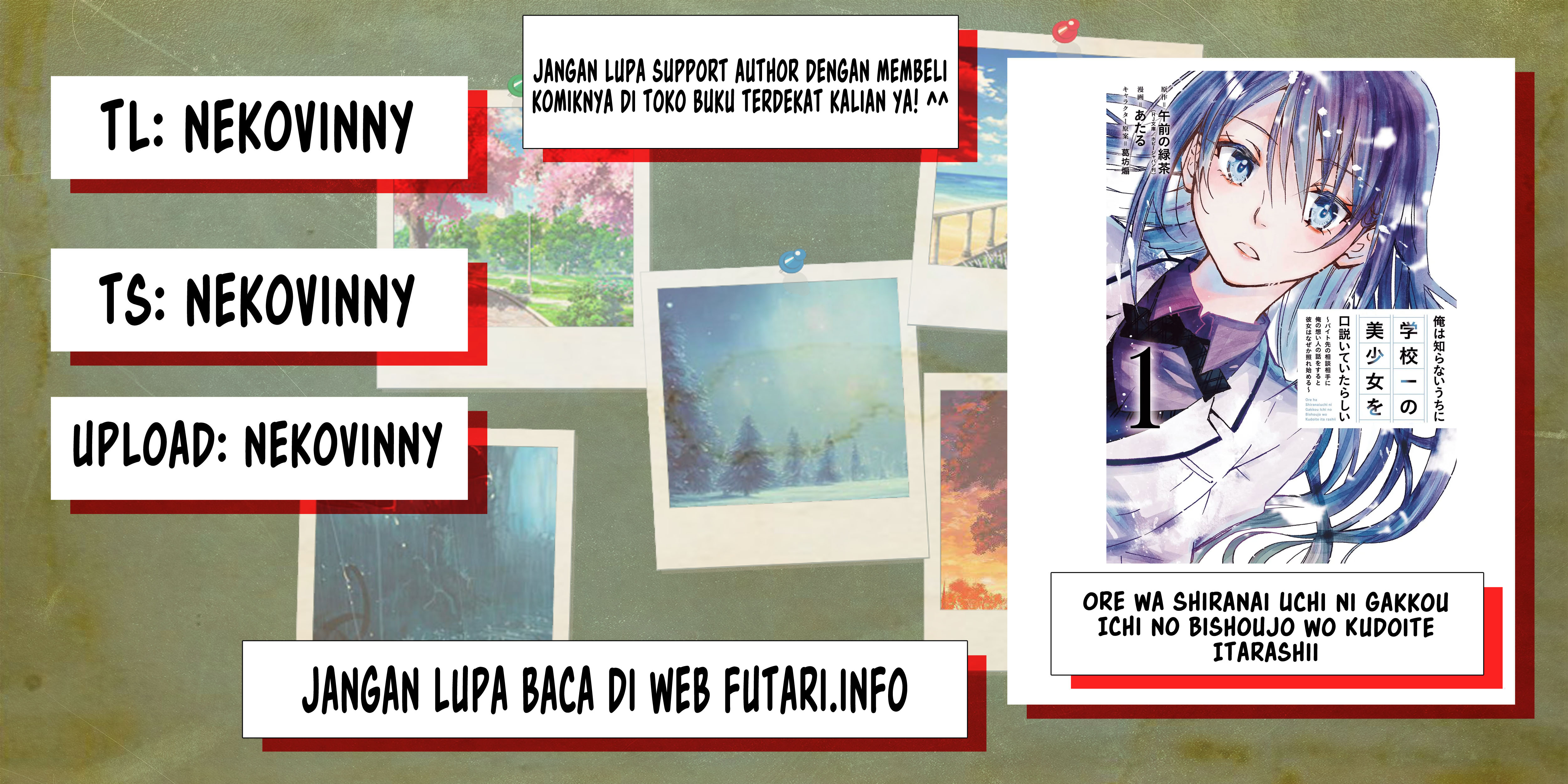 Baca Komik Ore wa Shiranai Uchi ni Gakkou Ichi no Bishoujo wo Kudoite Itarashii Chapter 1.2 Gambar 1